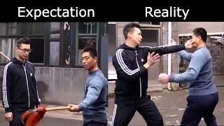When Xingyi Spear Forms Don't Translate Under Pressure - Xingyi Master vs Qi La La's Sifu Jerry