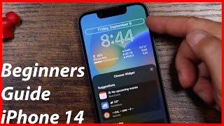 Beginners Guide To iPhone 14 Plus - How To Use The iPhone 14 Tutorial iOS 16