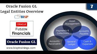 Oracle Fusion GL Legal Entities Overview | Oracle General Ledger Basics| Oracle Fusion Configuration