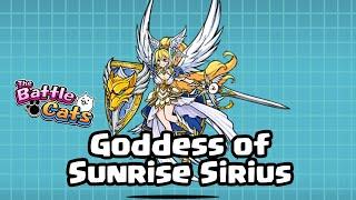 The Battle Cats - Goddess of Light Sirius, Goddess of Sunrise Sirius