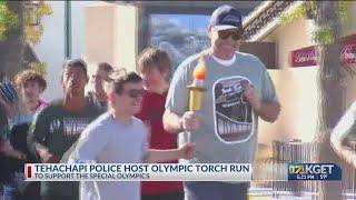 Tehachapi police host torch run to support the Special Olympics