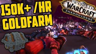 150k+ Gold per Hour SOLO Goldfarm in World of Warcraft - Shadowlands Goldfarm