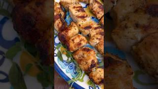 Greek Chicken Souvlaki #healthyrecipes #souvlaki #greekfood #kabob #grilledchicken #grilling