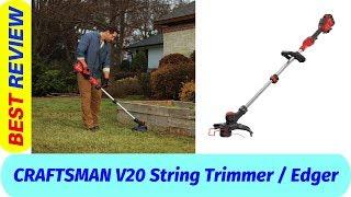 Craftsman String Trimmer Review | 20v 13 inch