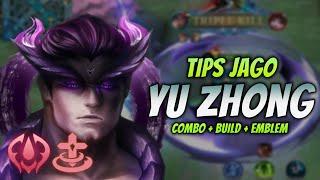 CARA MAIN YU ZHONG EMBLEM BARU ! & COMBO YU ZHONG + BUILD TERSAKIT 2023 ! | YU ZHONG EXP GAMEPLAY