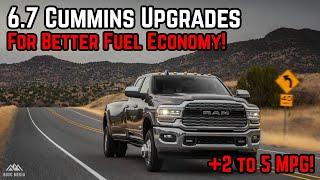 6.7 Cummins Upgrades to Improve Fuel Economy (+2-5 MPG)!