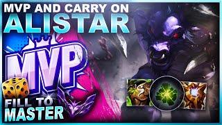 HOW TO GET MVP ON ALISTAR! - Fill to Master | League of Legends