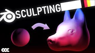 Einstieg in Sculpting! I Blender 2.9 I Tutorial Deutsch