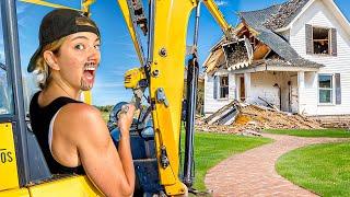 Ky and Tie Destroy A House!