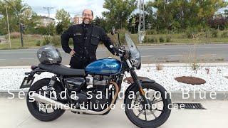 T2 - Segunda salida, primer diluvio sobre  Street Twin 900