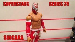 WWE ACTION INSIDER: B28 SinCara Mattel superstars basic series wrestling figures review toy video