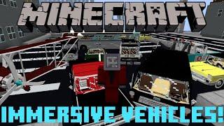 Minecraft Immersive Vehicles is a Crazy Mod (Mod Showcase)