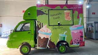 Ice cream truck designed and manufactured by Azimuth Business on Wheels