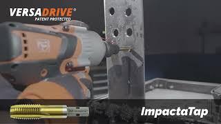 VersaDrive Impact and Rotary rated cutting tools for metal -