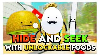 Roblox SECRET STAYCATION HIDE & SEEK WITH UNLOCKABLE FOODS! 