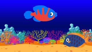 Bedtime Lullabies and Peaceful Fish Animation 2 Baby Lullaby# baby sleep music stv 02