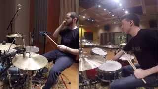 Indian Konnakol on Drumset By: Cain Daniel and Yogev Gabay