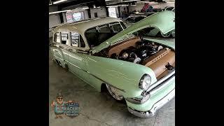 '54 Bagged & Twin Turbo 1954 Chevy Wagon #battleinbama #hotrod