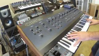 VH's 1984 cover with Oberheim OB-Xa & Strymon TimeLine