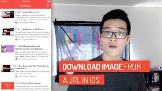 How to Download Images from a URL | Swift Tutorial | iOS Development | Episode #67 LIVE