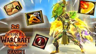 Holy Paladin PVP 2v2 ARENA SEASON 1 (WoW The War Within) [Patch 11.0] ️️️