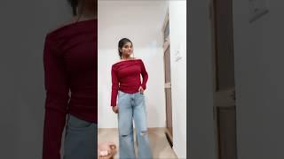 I tried ajio best ajio tops under 300  #ajio #ajiohaul #topshaul #trending