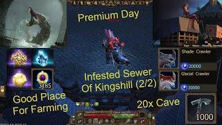 Good Place For Farming| Premium Day| Sewer Of Kingshill (2/2)| 20x Cave| Drakensang Online | Maszive