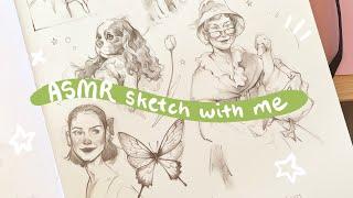 ASMR sketch with me based on your suggestions