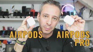 Recensione AIRPODS PRO APPLE e CONFRONTO AirPods normali. TEST anche su ANDROID