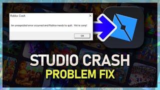 How To Fix Roblox Studio Crashing on Windows