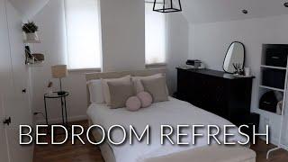 BEDROOM REFRESH | A MINI BEDROOM MAKEOVER | Amy-Beth