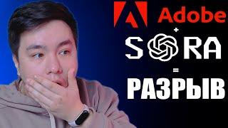 ADOBE С ВИДЕО НЕЙРОСЕТЯМИ! SORA, Pika, Runway в Premiere PRO