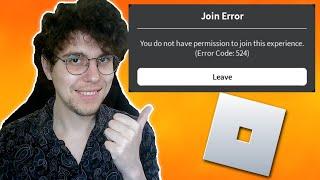 How To Fix Roblox Error 524 (UPDATED 2024)