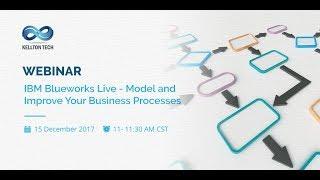 Improve your Business Processes by leveraging IBM Blueworks Live | Webinar