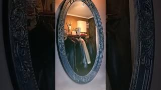 Gothic Mirror(hallway makeover pt 2)#gothic #interiordesign #witch #dark #makeover #diy