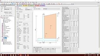 Cantilever Retaining Wall Design in MIDAS Design+ 2017