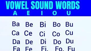 Learning to pronounce words using vowels@eiva education home