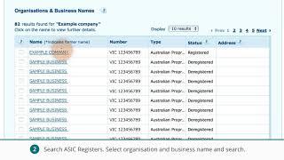 How to download an ASIC Company Extract