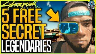 TOP 5 FREE SECRET LEGENDARY CYBERWARE & CLOTHING ARMOR YOU NEED TO GET - Cyberpunk 2077 Guide