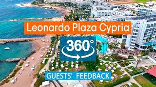 Leonardo Plaza Cypria Maris Beach: VR 360° Drone Review Based on TripAdvisor. Cyprus