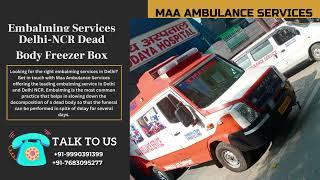 Dead Body Freezer Box Rental Services | Available on IndiaMART