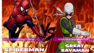 A ARENA - R2 SPIDERMAN VS G. SAIYAMAN