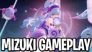 MIZUKI GAMEPLAY LEAKS IS AWESOME!!! #mizuki #genshinimpact #mizukigameplay