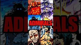 NEVER Underestimate The Marine Admirals! #anime #onepiece #luffy #shorts