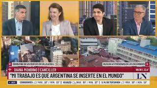 "Mi trabajo es que Argentina se inserte en el mundo": Diana Mondino en exclusiva con Antonio Laje