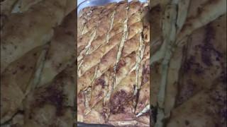 Baklava şerbetle buluşunca :)