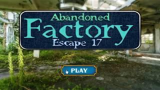 Abandoned Factory Escape 17 WalkThrough - FirstEscapeGames