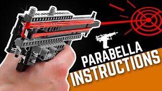 LEGO building instructions - PARABELLA Rubber Band Pistol