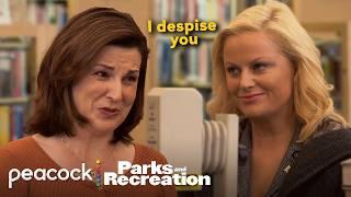 Everyone being the Library’s biggest hater for 8 minutes straight | Parks and Recreation