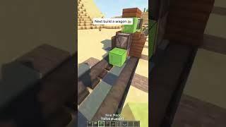 Cara membuat kereta di Minecraft